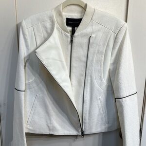 BCBG COAT/JACKET.  Cream. Size Med NWT